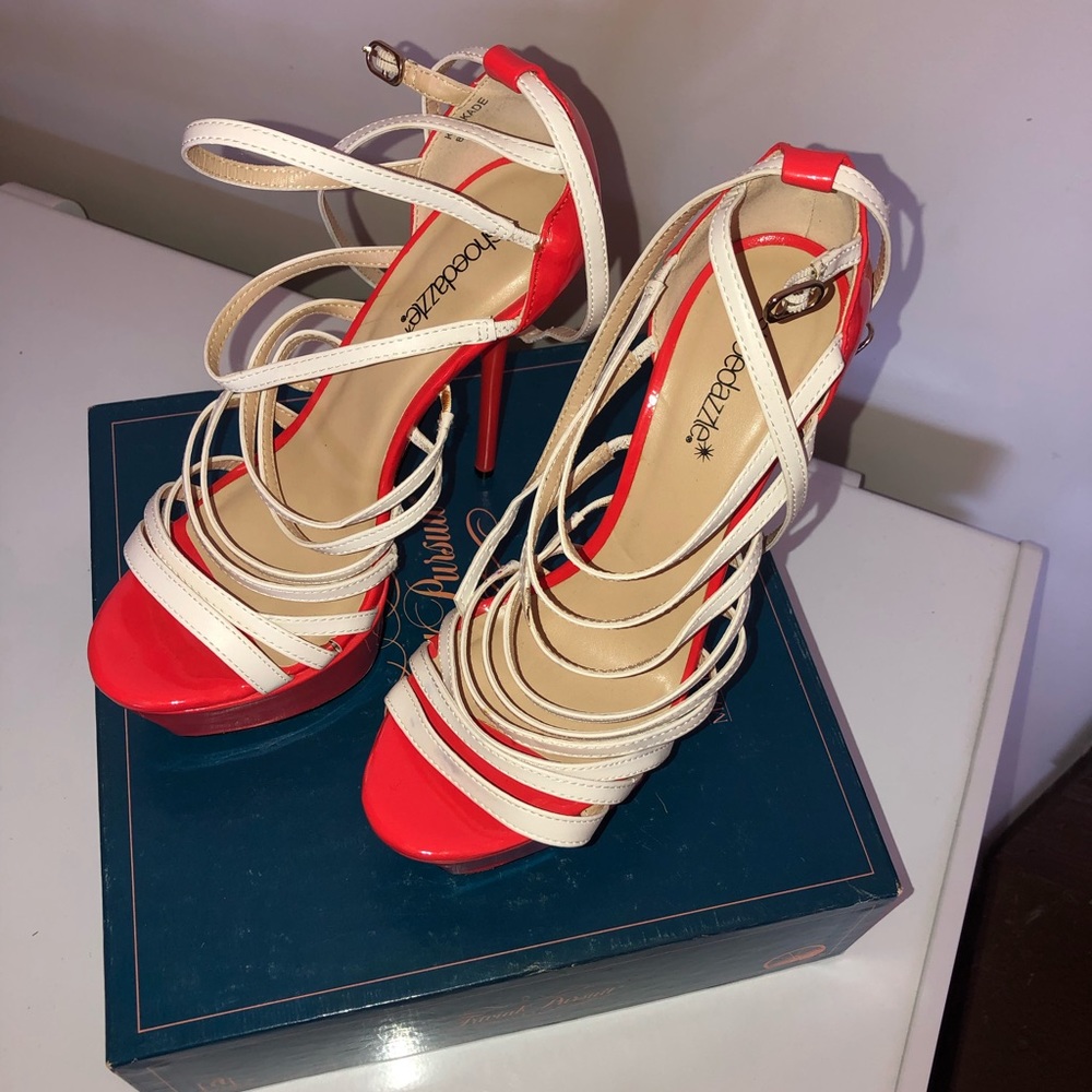 Orange Pop High Heel